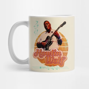 Howlin Wolf \\ Retro Art Mug